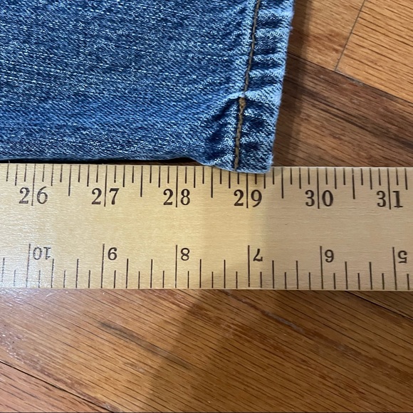 Levi’s Men 559 38 x 32 Blue Jeans Relaxed Straight Distressed Whiskers - Picture 11 of 15